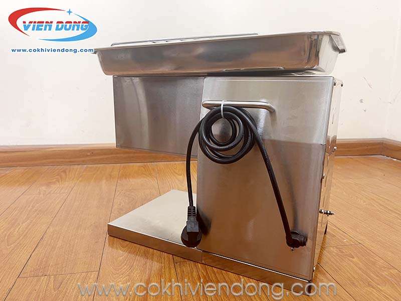 Máy thái thịt sống thay được dao