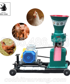 máy nghiền cám viên dùng dây curoa