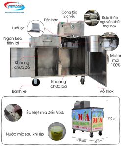máy nước mía siêu sạch