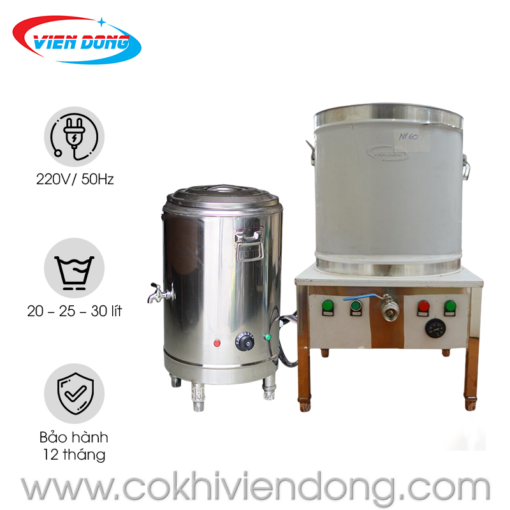 Nồi hầm xương mini 20L - 25L - 30L