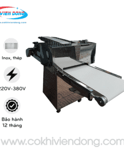 Máy vê bột bánh mì 2 băng tải