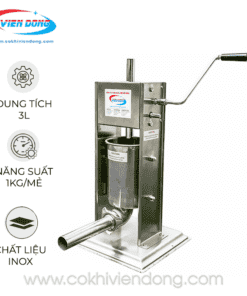 Máy nhồi xúc xích quay tay TV3
