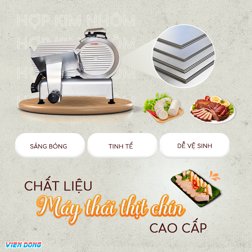Máy thái thịt chín bằng tay