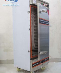 tủ hấp điện gas 12 khay