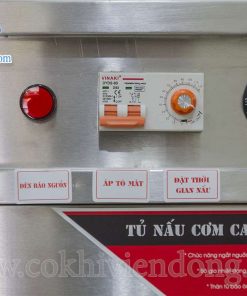 tủ nấu 12 khay việt nam điện+gas