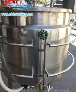 Nồi nấu 2 vỏ cánh khuấy