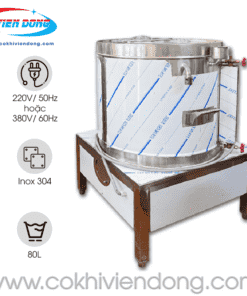 Nồi điện nấu cháo công nghiệp 80 Lit