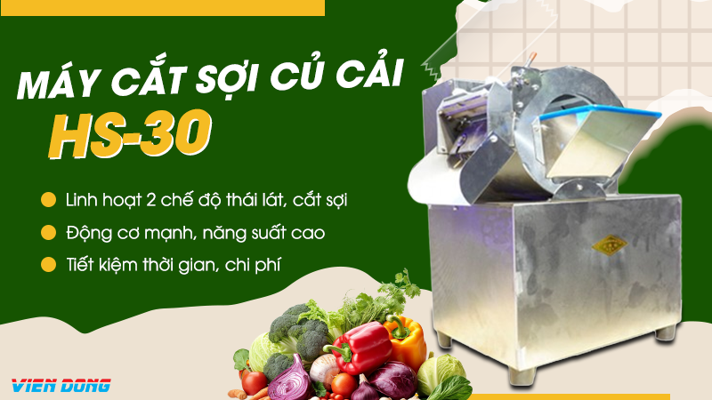 Máy cắt sợi củ cải