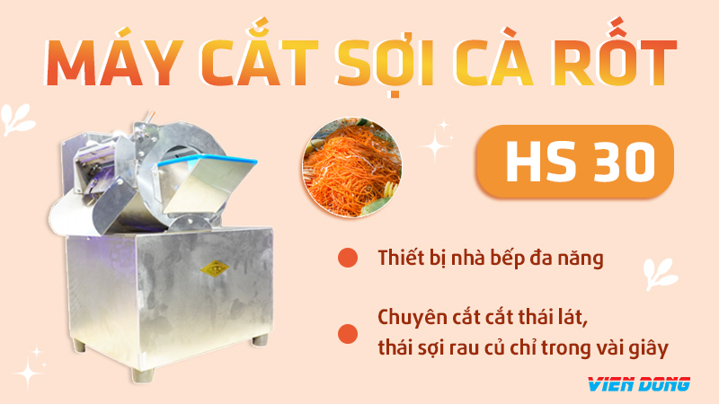 máy cắt sợi cà rốt