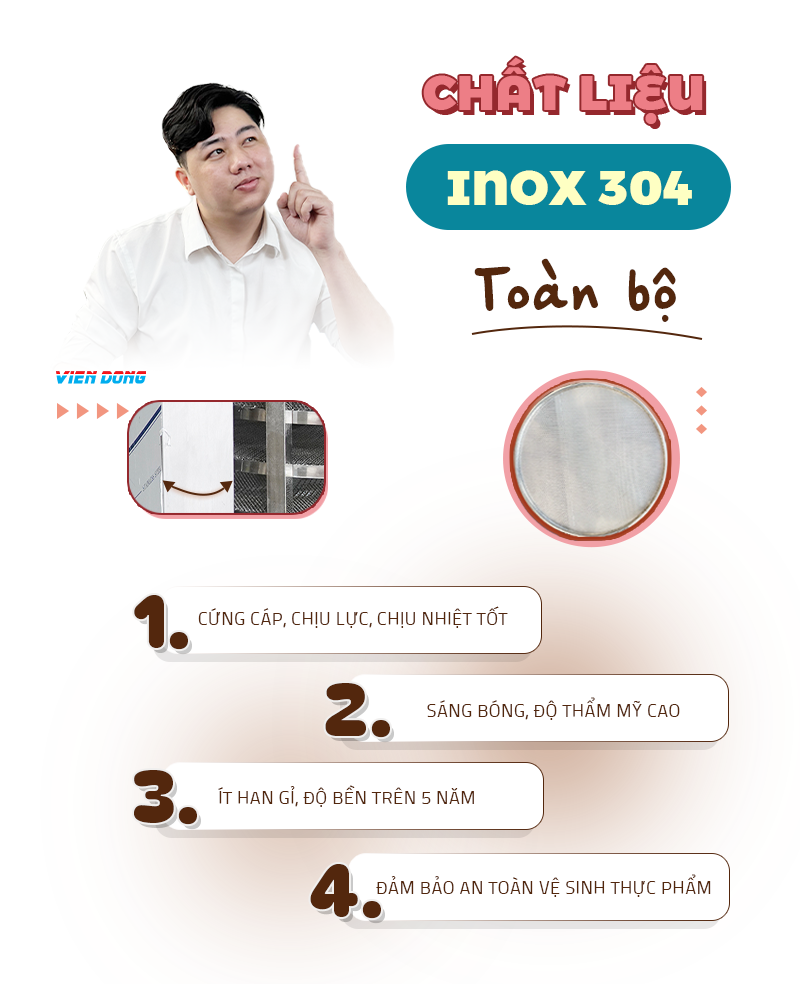 Máy sấy thực phẩm công nghiệp 20 khay