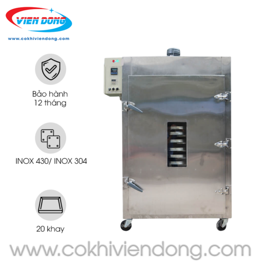 Máy sấy thực phẩm công nghiệp 20 khay